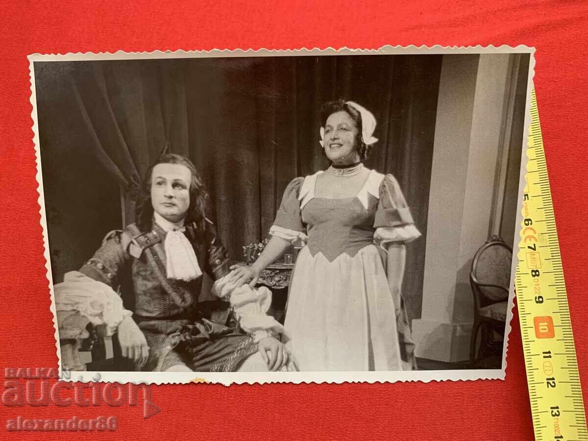 Παράδοση "Ταρτούφος" Μάρτα Ποπόβα Βασίλ Κίρκοφ θέατρο "Βαλκάν" 1949 g