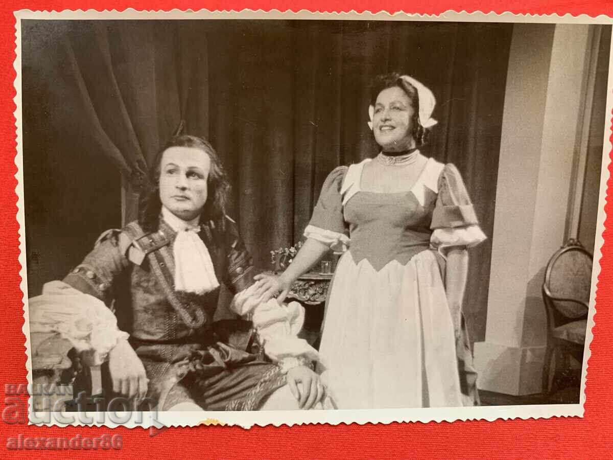 "Ταρτούφος" Μάρτα Ποπόβα Βασίλ Κίρκοφ θέατρο "Βαλκάν" 1949 g