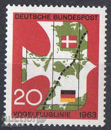 1963. RFG. Migrația păsărilor 1963. RFG. Migrația păsărilor