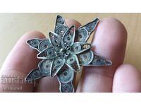 Bijuterie filigrană renascentistă, sec. XIX, nasture, buton, ac, broșă