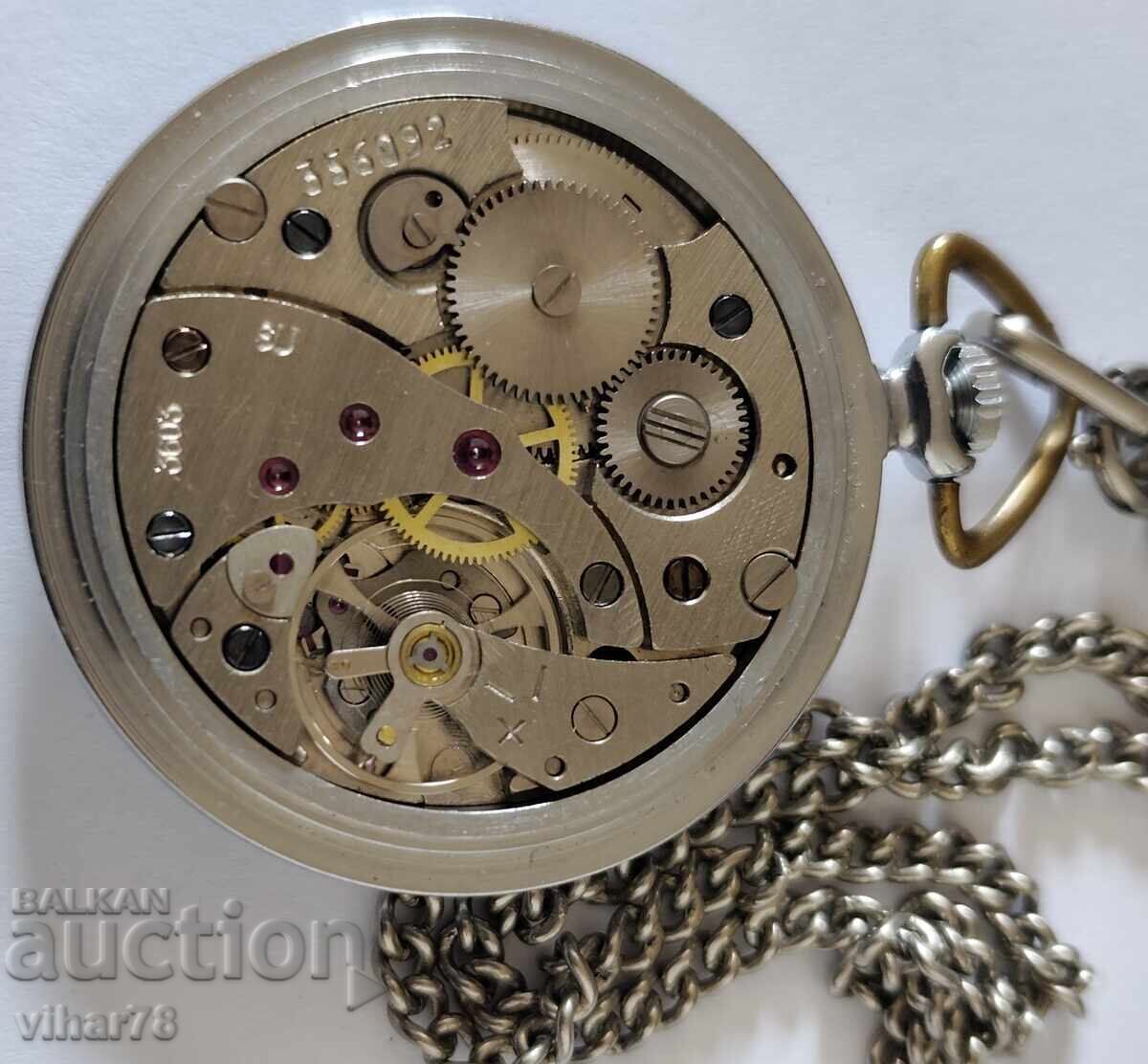 ceas de buzunar cu fermoar 18 pietre - 7