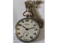 ceas de buzunar cu fermoar 18 pietre