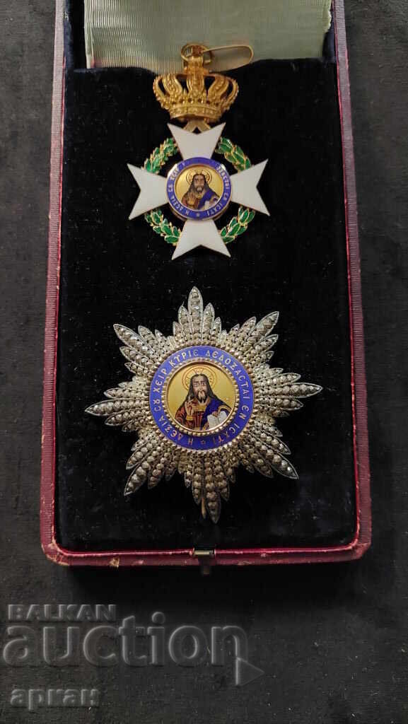 Order of the Savior, 2nd Class, with Box, Greece - Gold Order of the Savior, 2nd Class, with Box, Greece - Gold