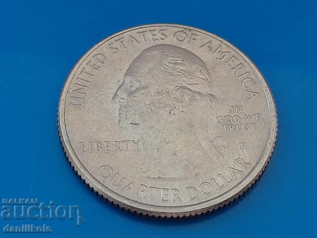 *$*Y*$* USA QUARTER 25 CENTS 2010 YOSEMITE CALIFORNIA *$*Y*$* with price 7.63 BGN | € 3.90