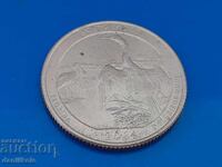 *$*Y*$* SUA QUARTER 25 CENȚI 2014 EVERGLADES FLORIDA *$*Y*$*