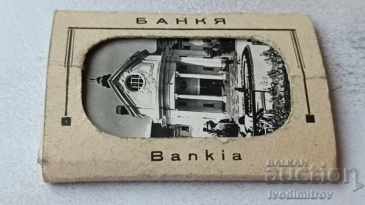 Caiet cu mini-carti poștale cu orașul Bankya