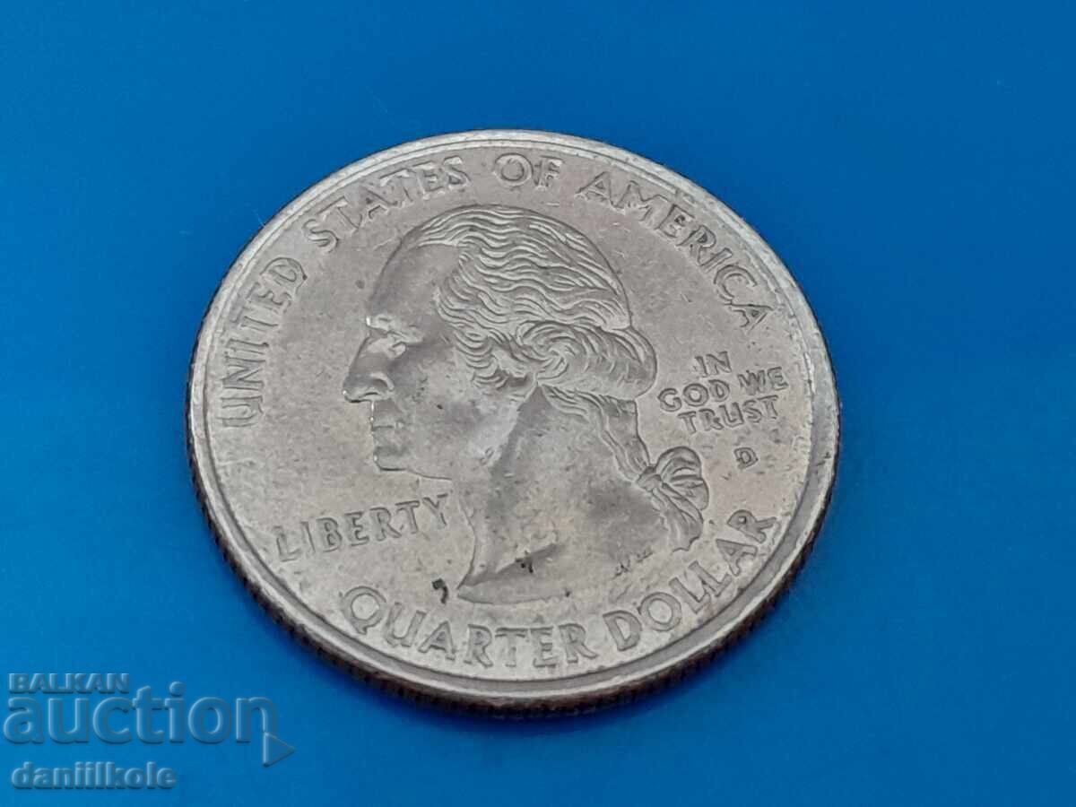 *$*Y*$* ΗΠΑ ΚΟΥΟΤΕΡ 25 ΛΕΠΤΑ 2008 - HAWAII - ΧΑΒΑΗ *$*Y*$* με τιμή 7.63 BGN | € 3.90