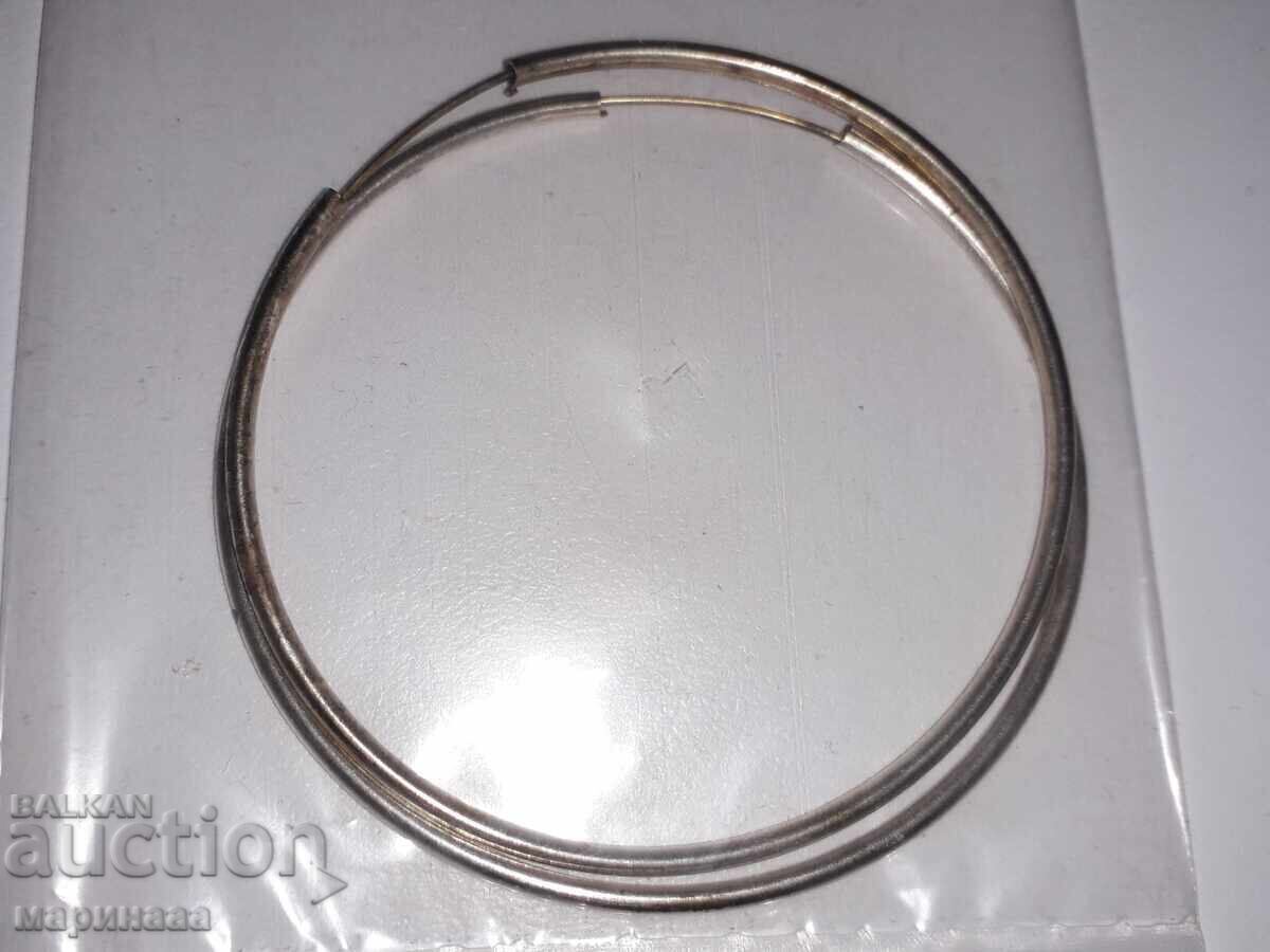 CERCEI. ALAMĂ ARGINTATĂ. R.P.B cu preț 1.00 BGN | € 0.51 CERCEI. ALAMĂ ARGINTATĂ. R.P.B cu preț 1.00 BGN | € 0.51