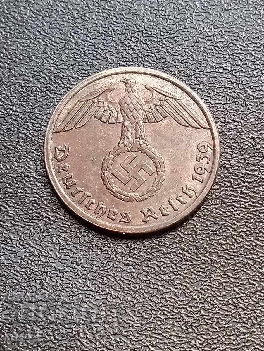 Germany, 1 Reichspfennig 1939 with price 4.50 BGN | € 2.30 Germany, 1 Reichspfennig 1939 with price 4.50 BGN | € 2.30
