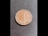 Германия, 1 райхпфениг 1940 г.