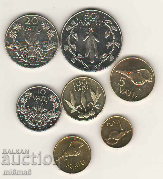 Vanuatu coin set with price 30.00 BGN | € 15.34 Vanuatu coin set with price 30.00 BGN | € 15.34
