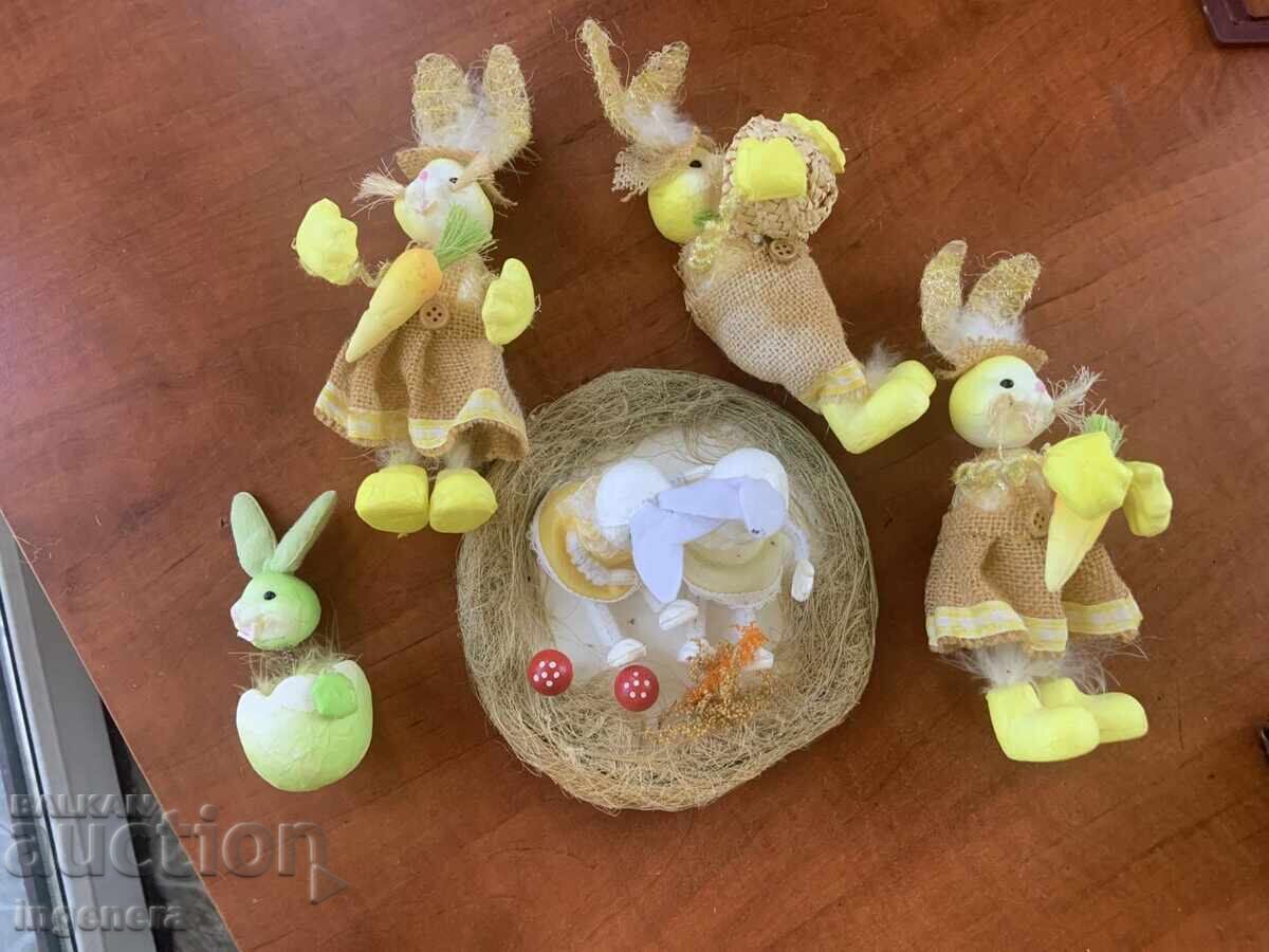 Аукцион ФИГУРА КУКЛА ВЕЛИКДЕНСКИ ЗАЙЦИ ПЕНОПОЛИСТИРОЛ-НОВО Аукцион ФИГУРА КУКЛА ВЕЛИКДЕНСКИ ЗАЙЦИ ПЕНОПОЛИСТИРОЛ-НОВО