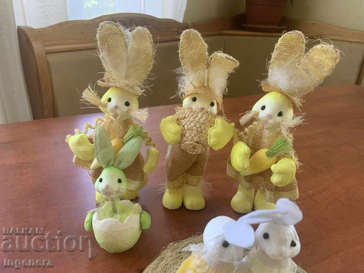 ФИГУРА КУКЛА ВЕЛИКДЕНСКИ ЗАЙЦИ ПЕНОПОЛИСТИРОЛ-НОВО - 5 ФИГУРА КУКЛА ВЕЛИКДЕНСКИ ЗАЙЦИ ПЕНОПОЛИСТИРОЛ-НОВО - 5