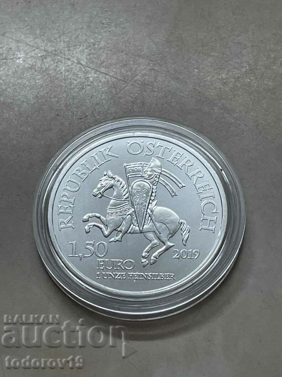 Παράδοση 1 ουγκιά Silver Robin Hood - Αυστρία 2019 Παράδοση 1 ουγκιά Silver Robin Hood - Αυστρία 2019