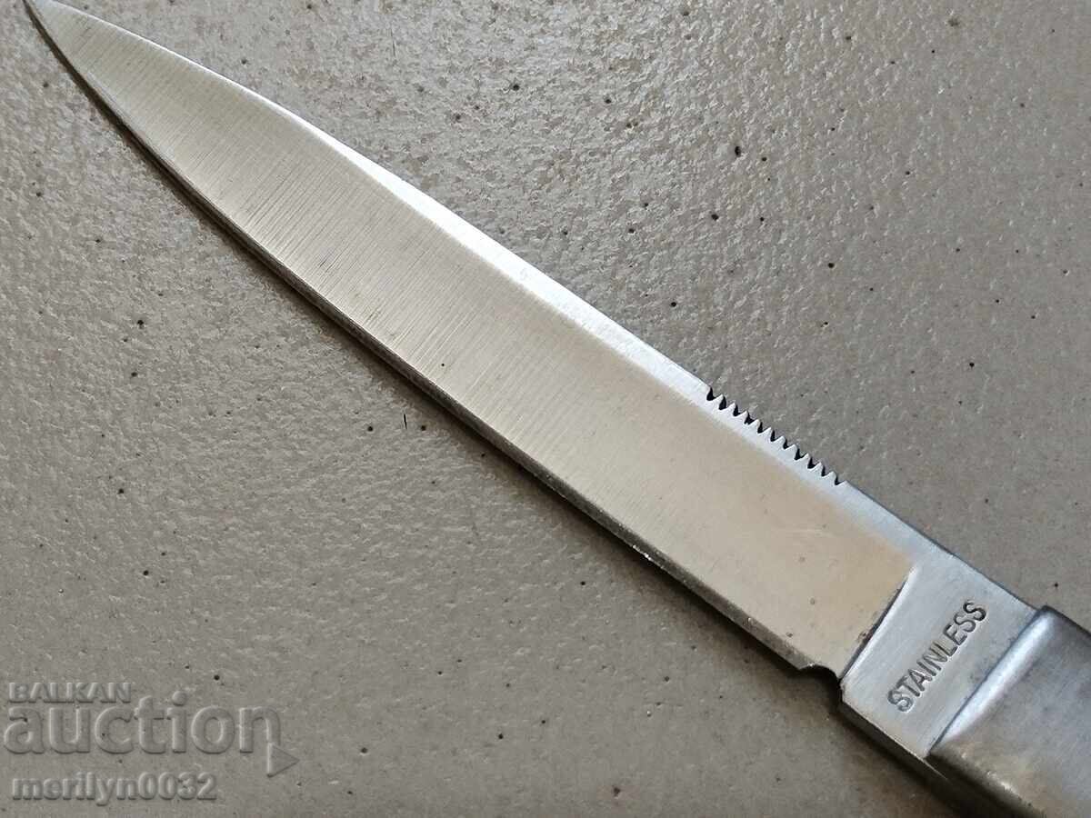 Knife with scabbard, 70-80s of the 20th century with price 69.00 BGN | € 35.28