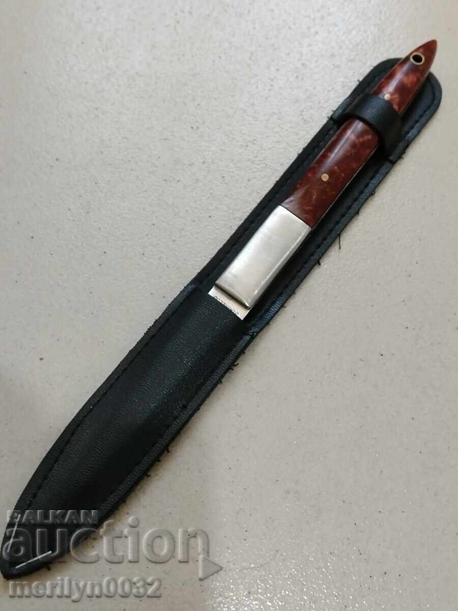 Knife with scabbard, 70-80s of the 20th century - 5