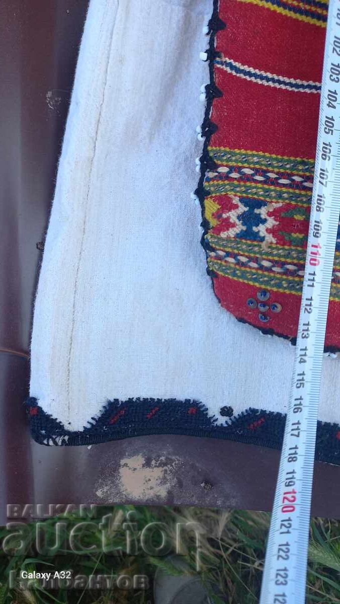 OLD WOMAN'S THRACIAN FOLK COSTUME SHIRT APRON with price 1200.00 BGN | € 613.55 OLD WOMAN'S THRACIAN FOLK COSTUME SHIRT APRON with price 1200.00 BGN | € 613.55