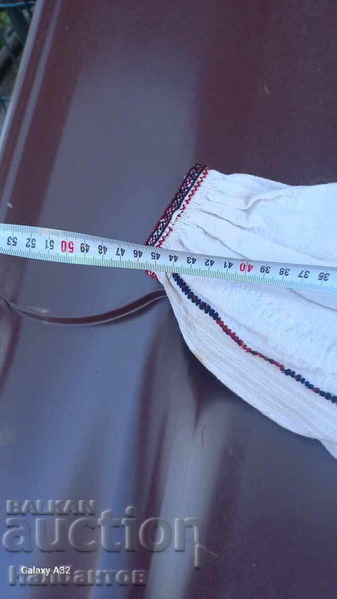 Delivery of OLD WOMAN'S THRACIAN FOLK COSTUME SHIRT APRON Delivery of OLD WOMAN'S THRACIAN FOLK COSTUME SHIRT APRON