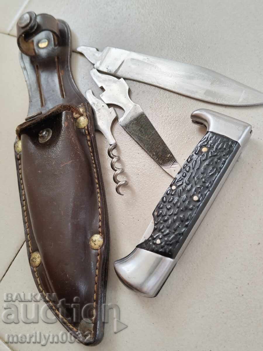 Cuțit de vânătoare soc CLASIC NRB Petko Denev Gabrovo 3 lame cu preț 229.00 BGN | € 117.09