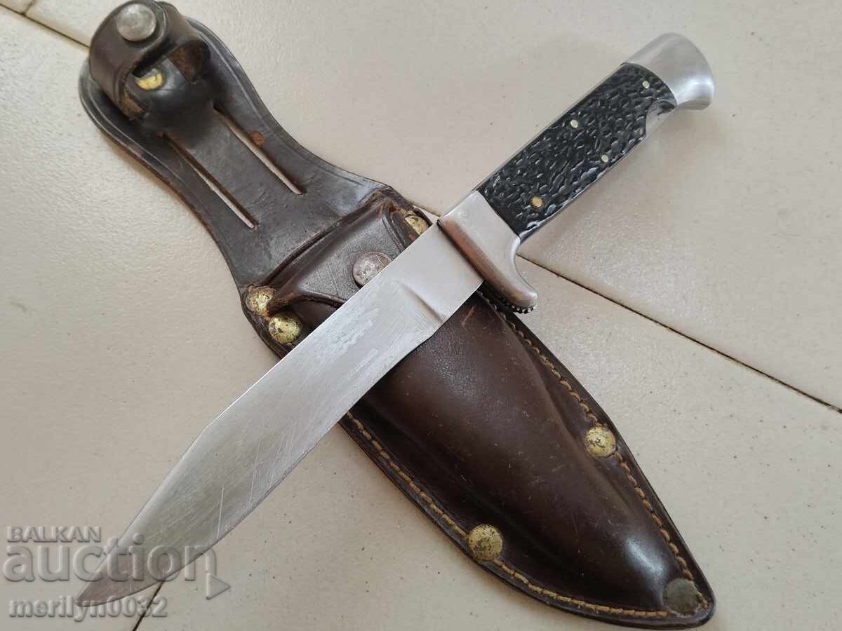 Licitație Cuțit de vânătoare soc CLASIC NRB Petko Denev Gabrovo 3 lame