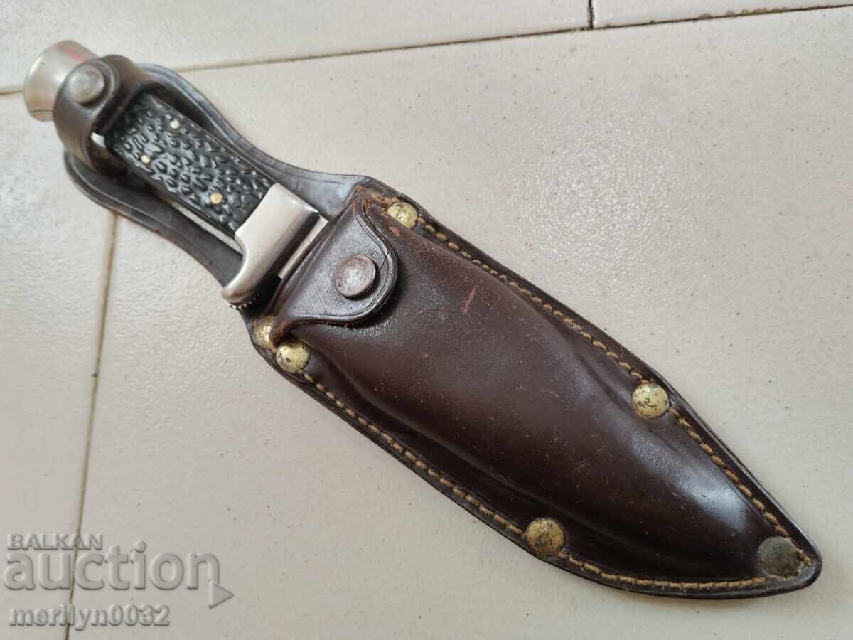 Cuțit de vânătoare soc CLASIC NRB Petko Denev Gabrovo 3 lame - 5