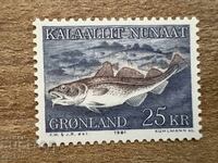 Γροιλανδία - Μπακαλιάρος (1981) MNH