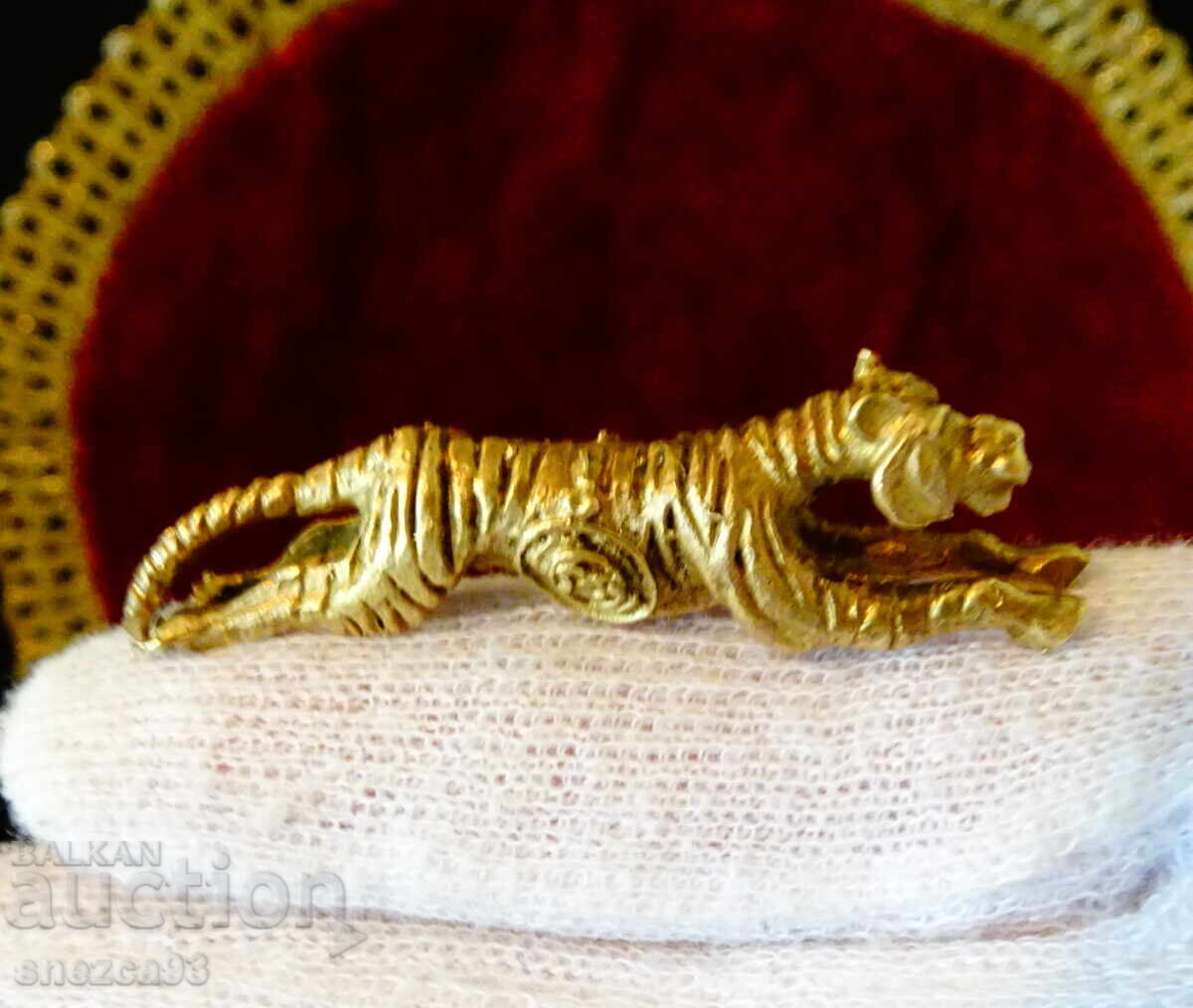 Χάλκινο μενταγιόν, φιγούρα Τίγρης - 6 Χάλκινο μενταγιόν, φιγούρα Τίγρης - 6