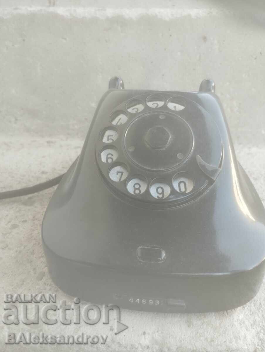 Auction  Old bakelite phone