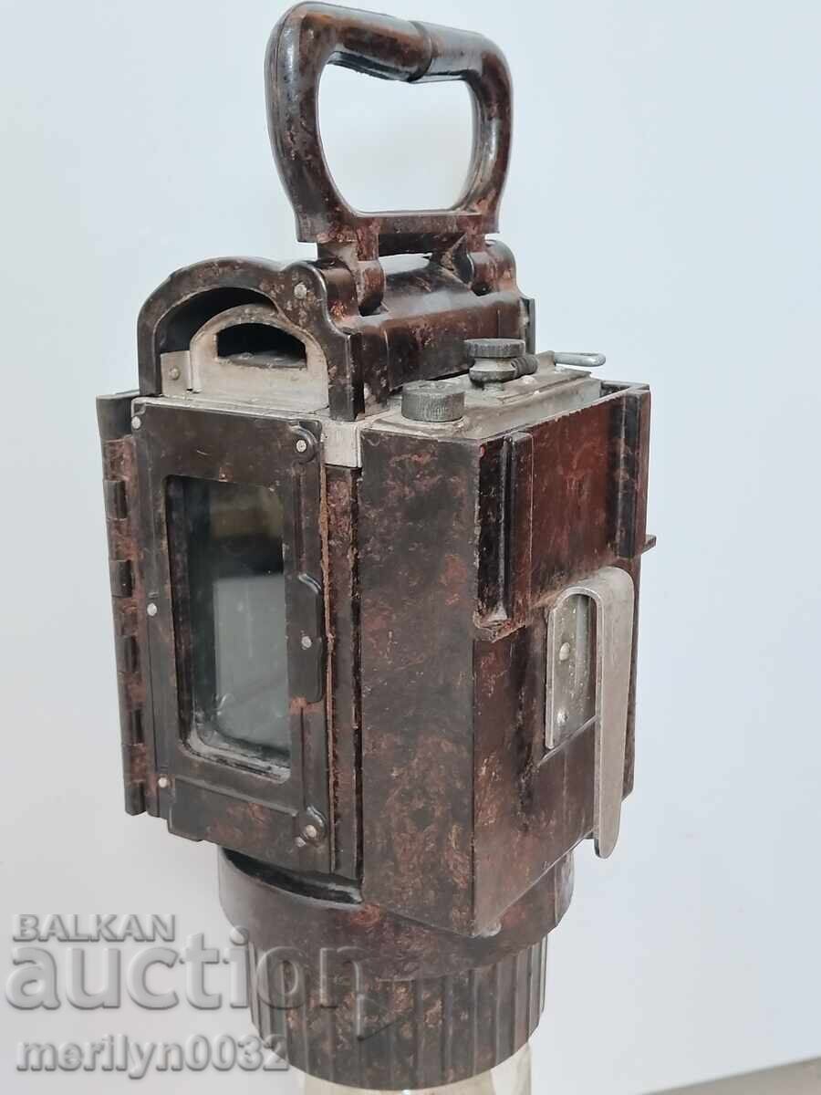 Lanterna militară bakelit Wehrmacht WW2 - 5