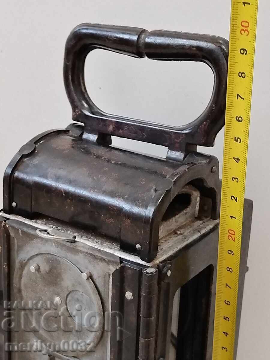 Lanterna militară bakelit Wehrmacht WW2 - 7