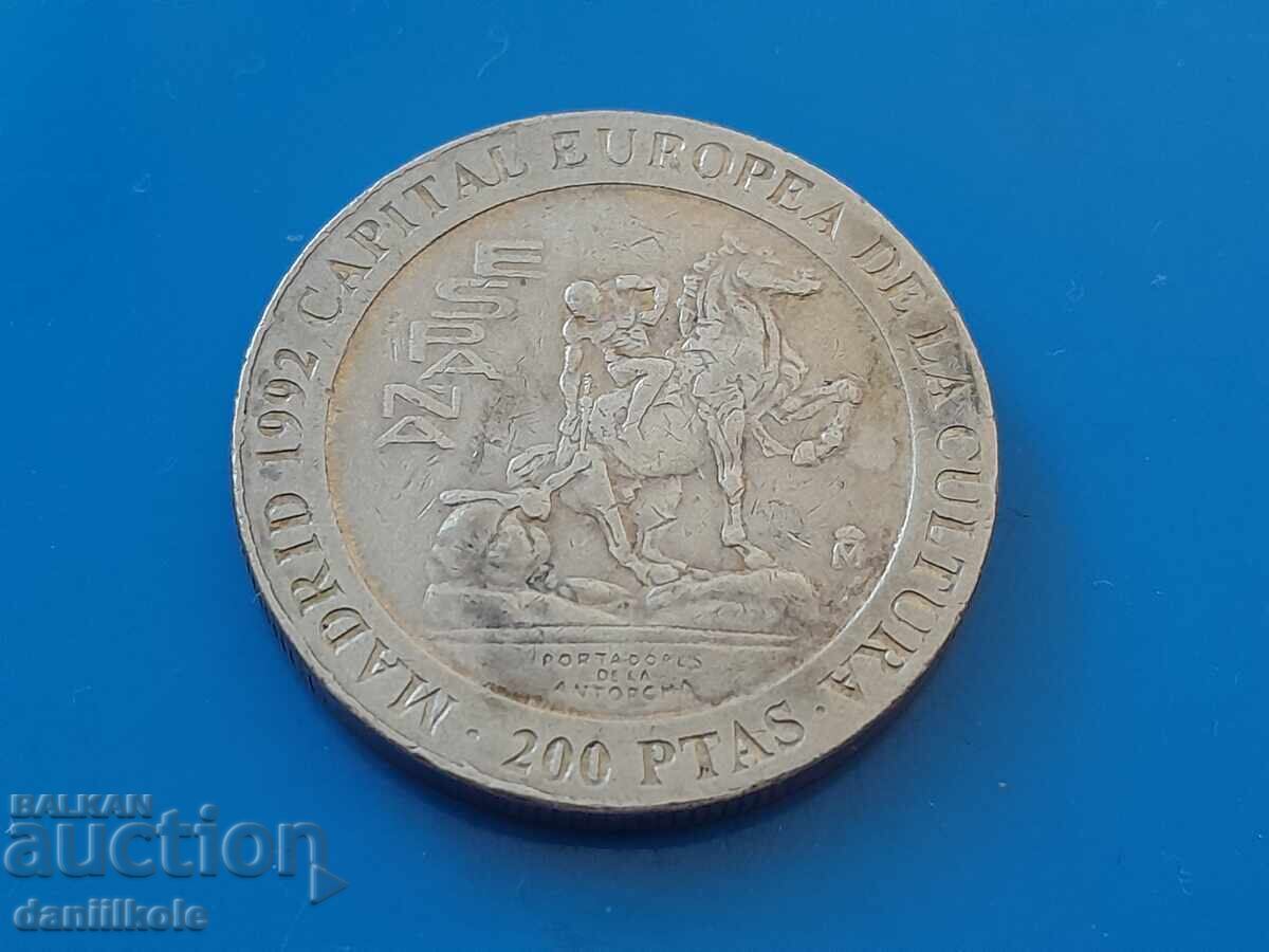 *$*Y*$* 200 ПЕСЕТИ 1992 МАДРИД СТОЛИЦА НА КУЛТУРАТА *$*Y*$* с цена 10.76 лв. | € 5.50