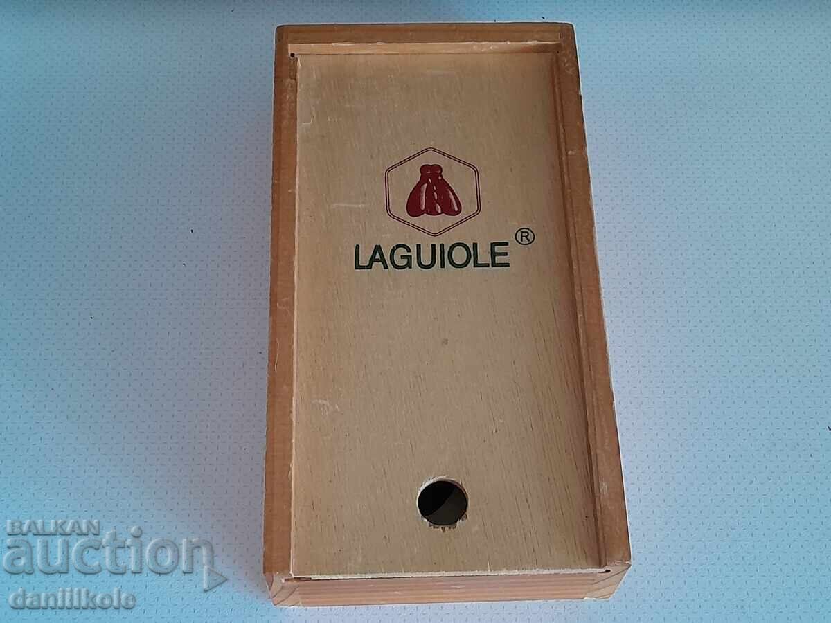 *$*Y*$* ΞΥΛΙΝΟ ΚΟΥΤΙ ΓΙΑ ΜΑΧΑΙΡΙΑ LAGUIOLE ΣΥΛΛΟΓΗ ΣΟΥΠΕΡ *$*Y*$*