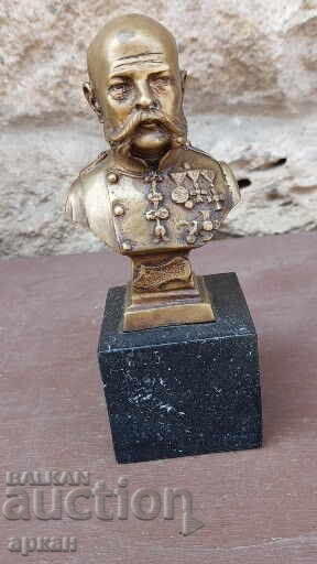 Delivery of Bronze figure - Franz Joseph, Austro-Hungarian Empire