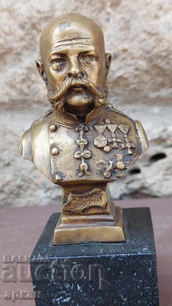 Bronze figure - Franz Joseph, Austro-Hungarian Empire