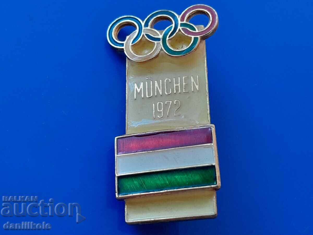 Livrarea *$*Y*$* INSIGNĂ PIEPT OLIMPIADA MÜNCHEN 1972 - EMAIL *$*Y*$*