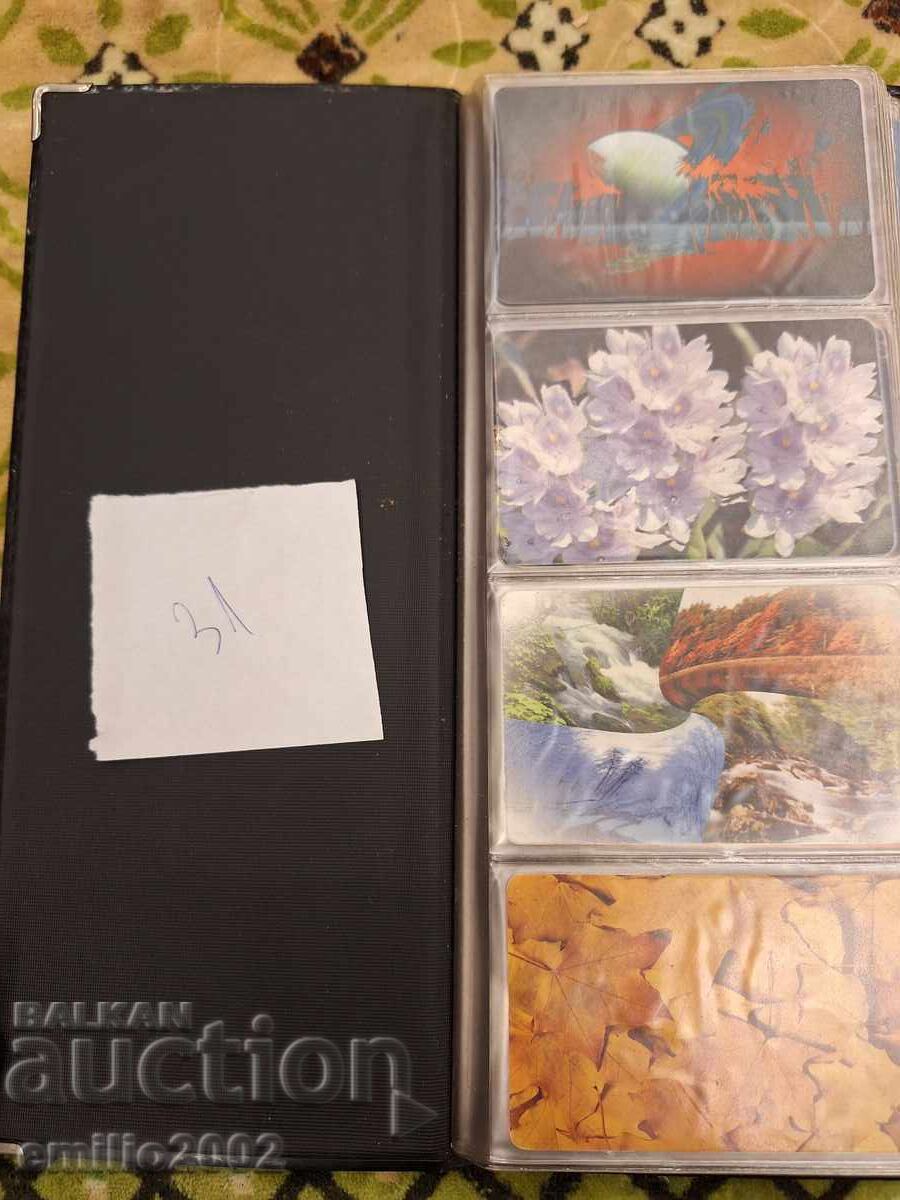 Φωνοκάρτες 31τμχ σε κλασέρ