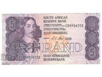 Νότια Αφρική - 5 Ραντ - 1990 - P# 119e - Χαρτί