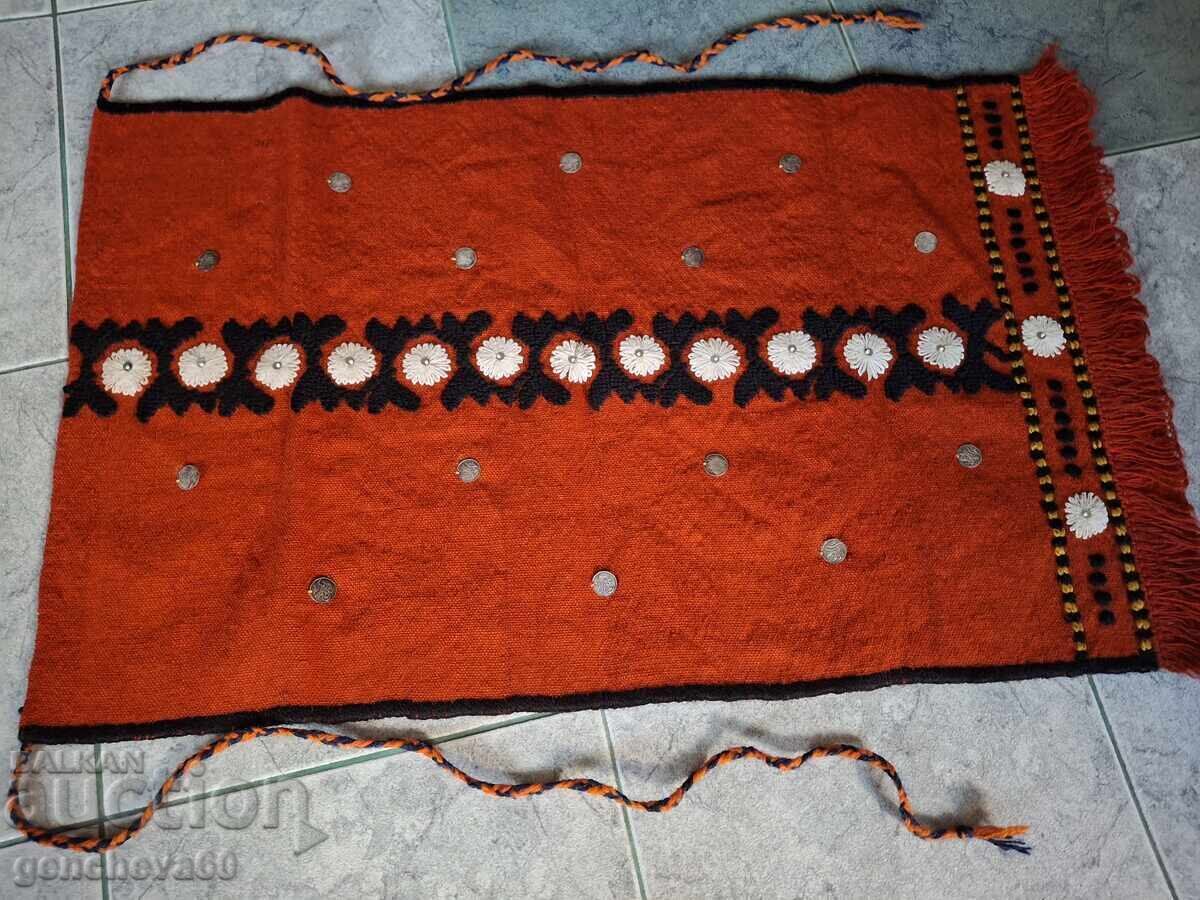 Δημοπρασία Αυθεντική ποδιά από προίκα, ακτσέδες Δημοπρασία Αυθεντική ποδιά από προίκα, ακτσέδες