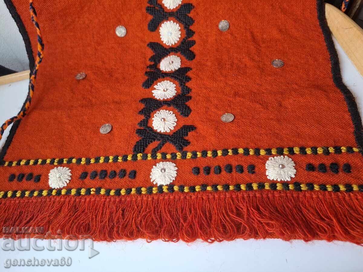 Αυθεντική ποδιά από προίκα, ακτσέδες - 6 Αυθεντική ποδιά από προίκα, ακτσέδες - 6