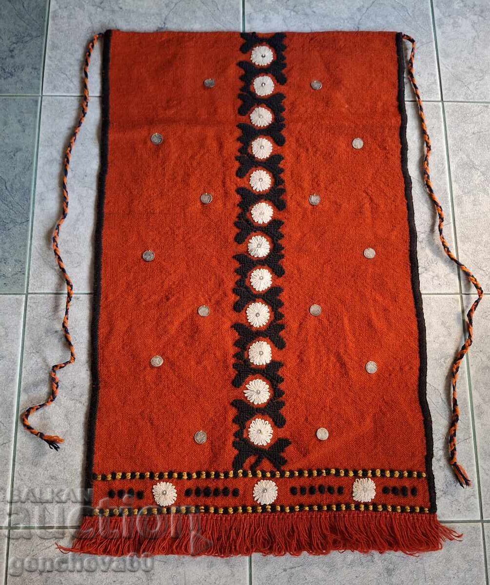 Αυθεντική ποδιά από προίκα, ακτσέδες Αυθεντική ποδιά από προίκα, ακτσέδες