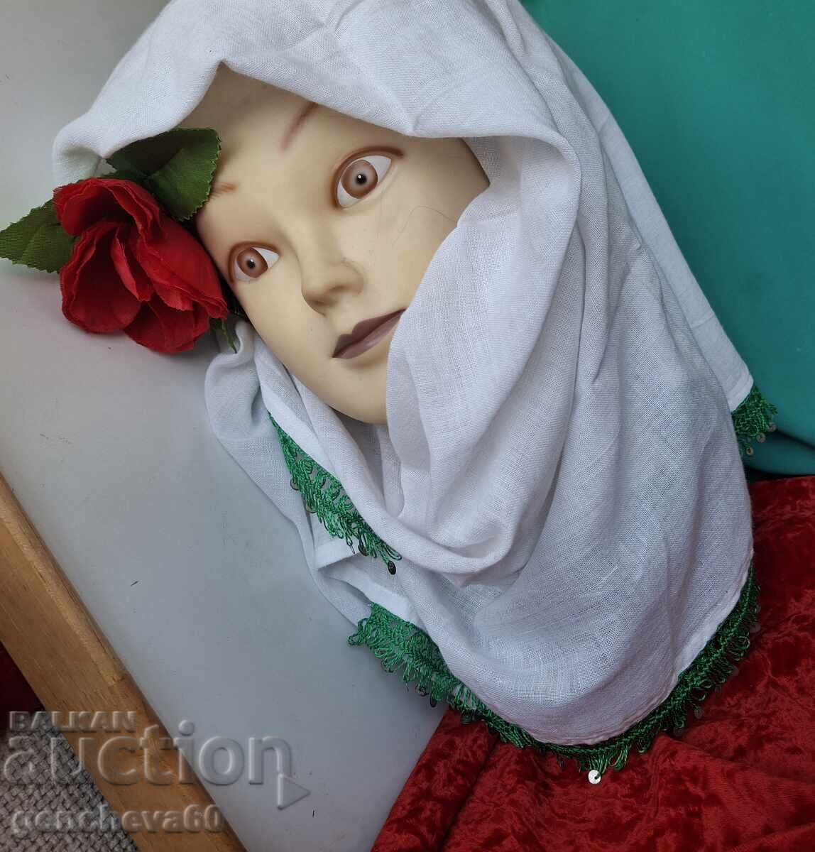 Αυθεντική μαντήλα για φορεσιά με παγιέτες - 7