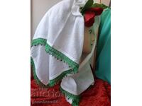 Αυθεντική μαντήλα για φορεσιά με παγιέτες