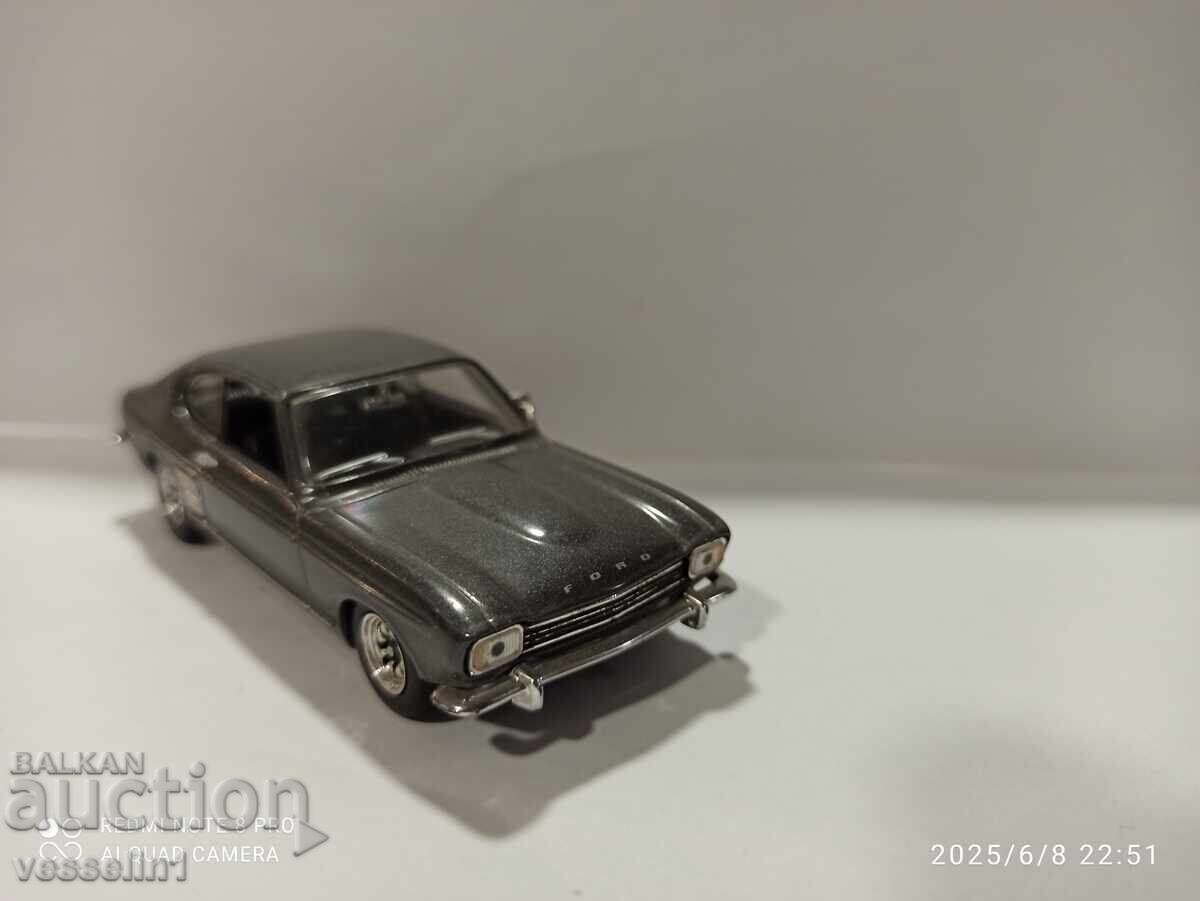 Delivery of Old Ford Capri 1/43 old toy car fort capri