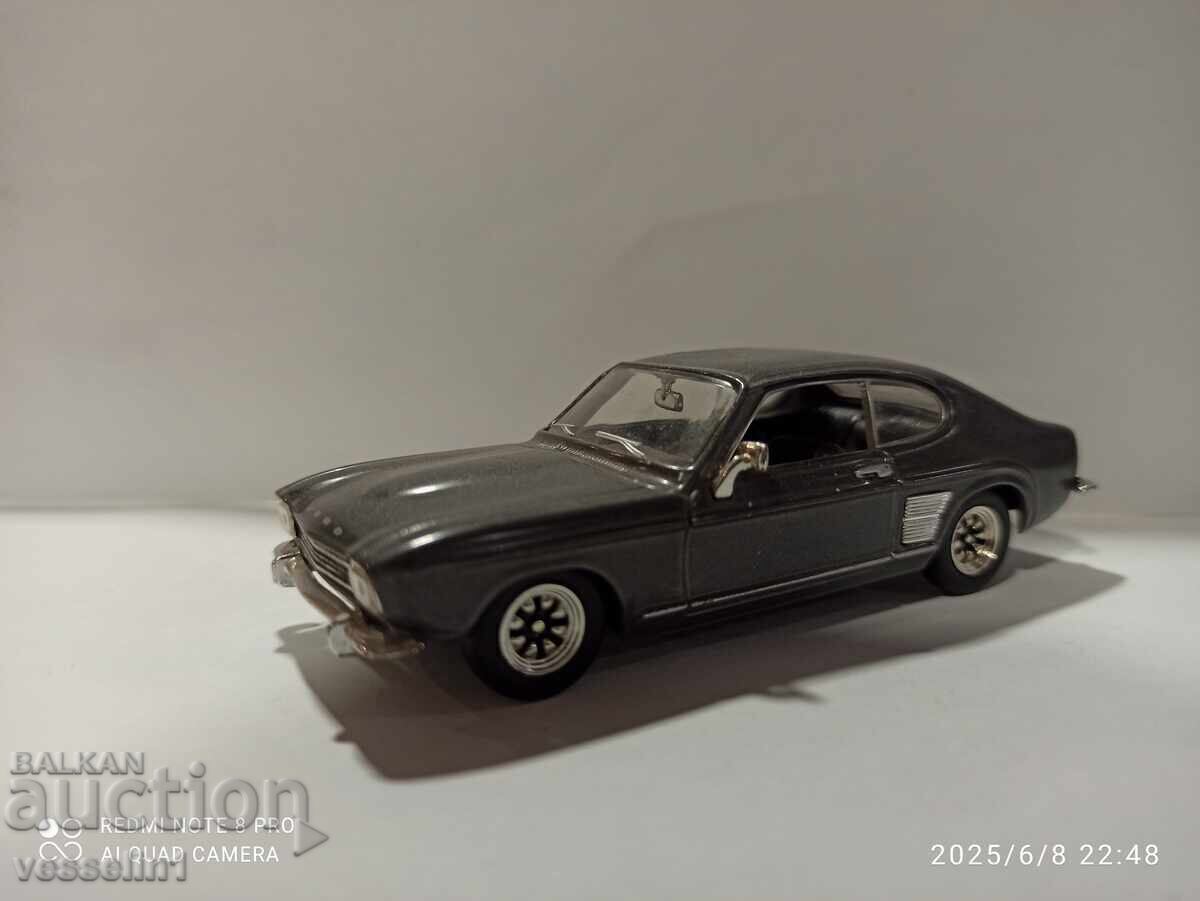 Стара количка ford Capri 1/43 стара играчка кола форт капри