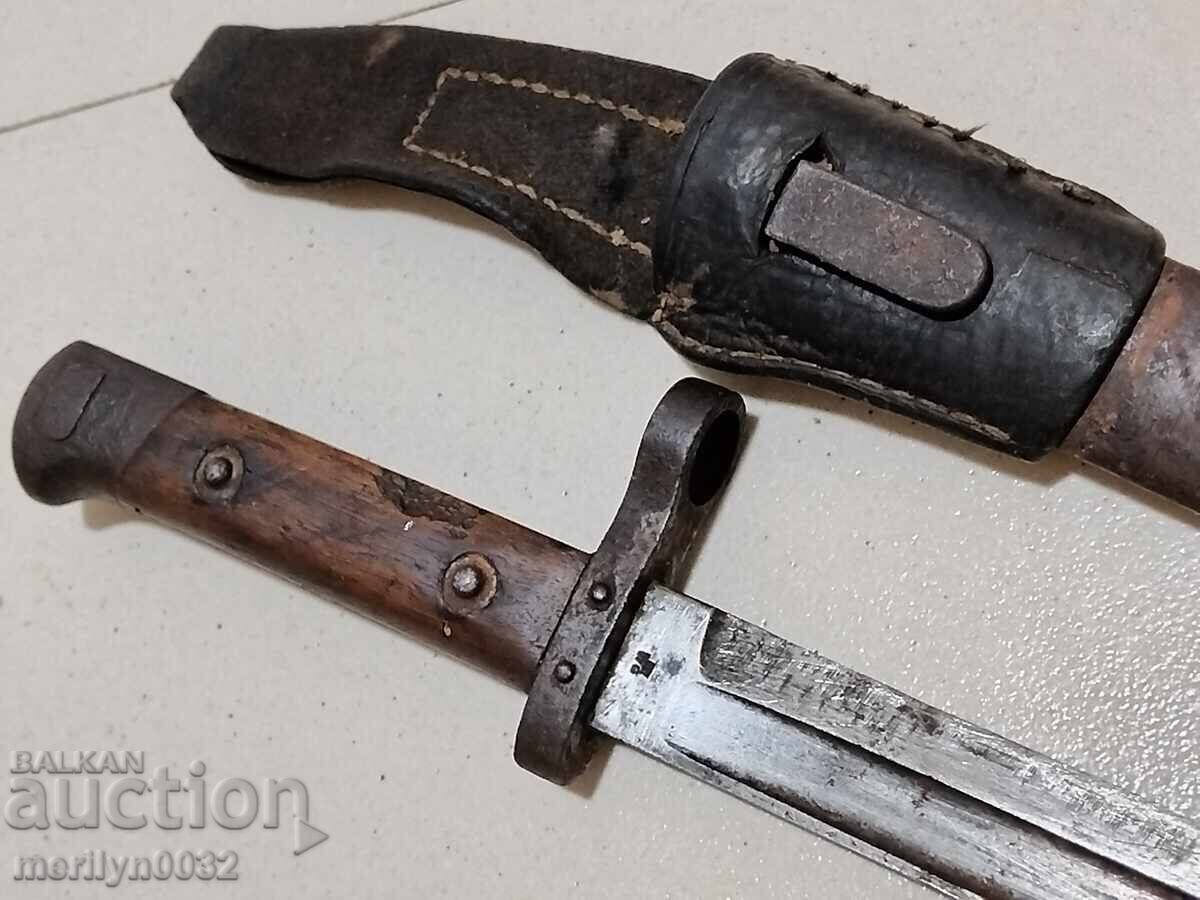 Доставка на Австрийски щик нож с кания лопус байонет за пушка М-95