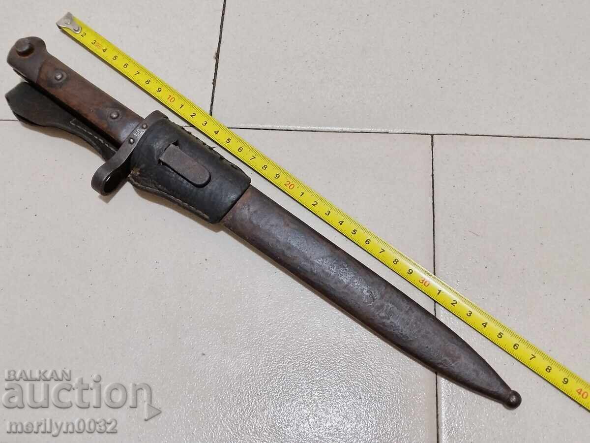 Австрийски щик нож с кания лопус байонет за пушка М-95 - 6