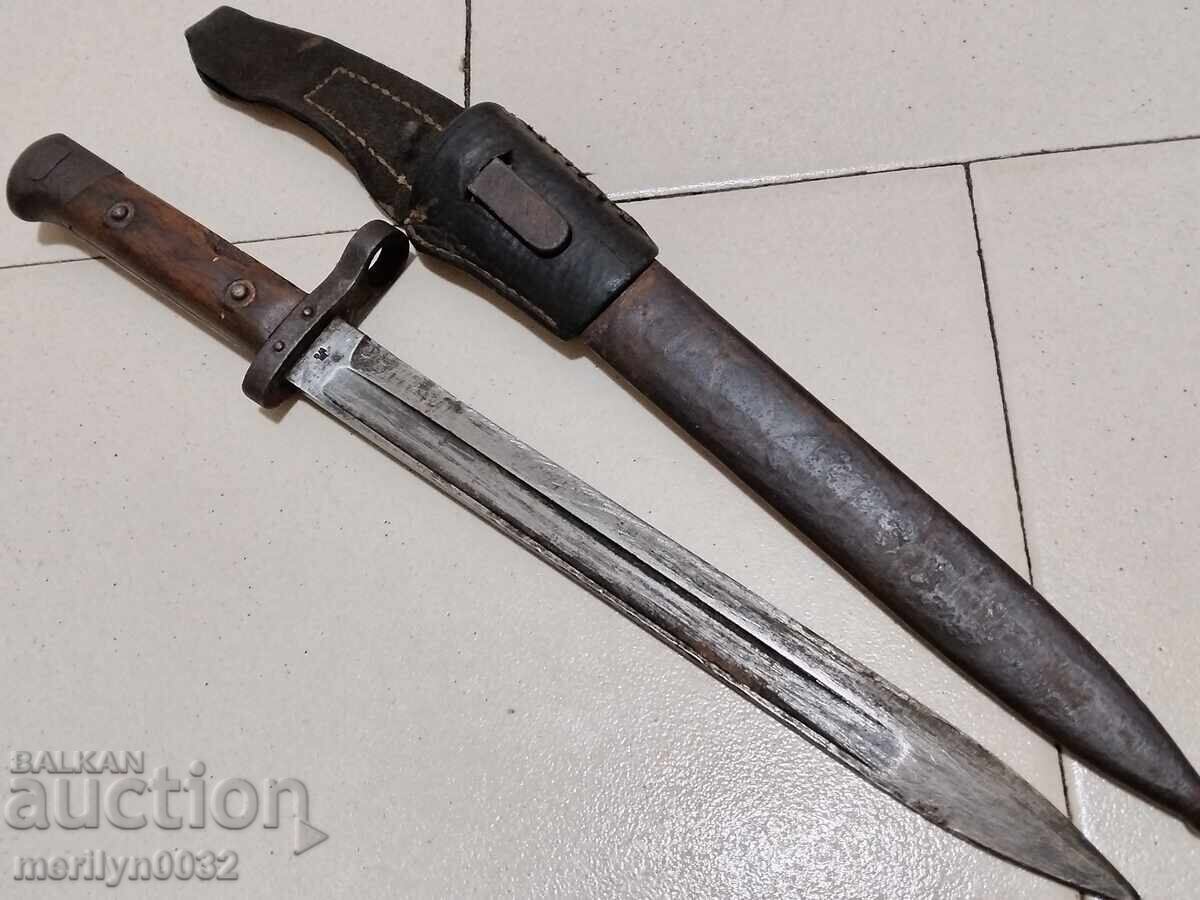 Австрийски щик нож с кания лопус байонет за пушка М-95