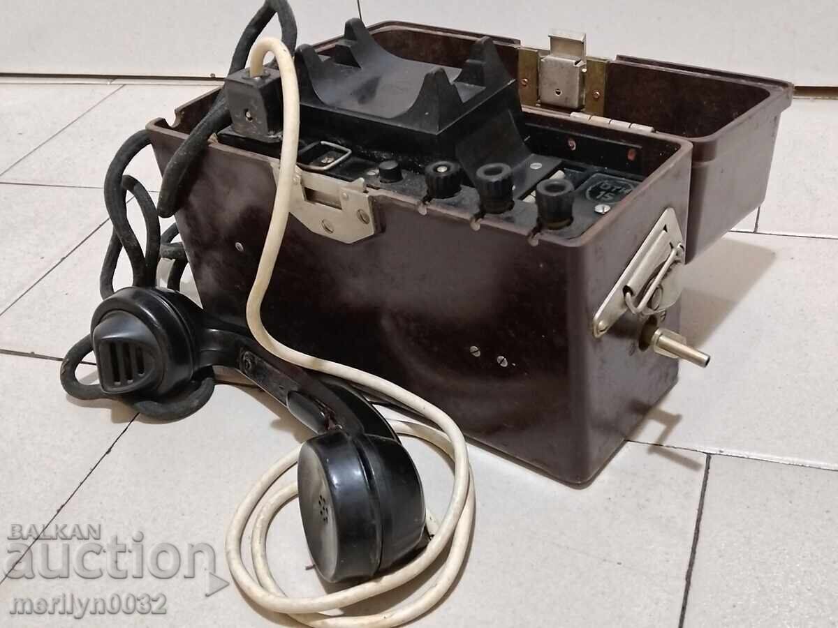 Field Army Telephone TAI-43-R USSR 1943 WW2 - 5