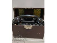 Telefon de câmp armată TAI-43-R URSS 1943 WW2