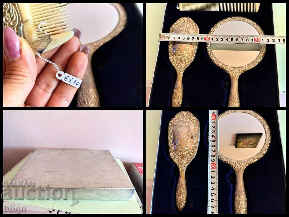 Set de lux argintat pentru damă - 7 Set de lux argintat pentru damă - 7